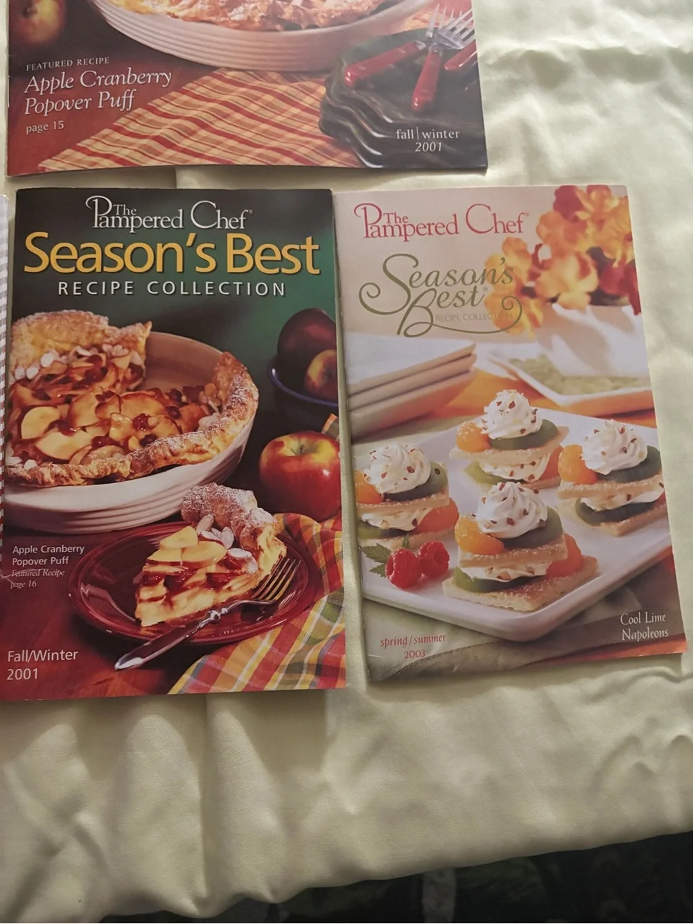 The Pampered Chef Cookbooks